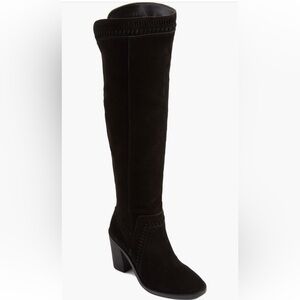 Vince Camuto “Madolee” boot - black suede over-the-knee